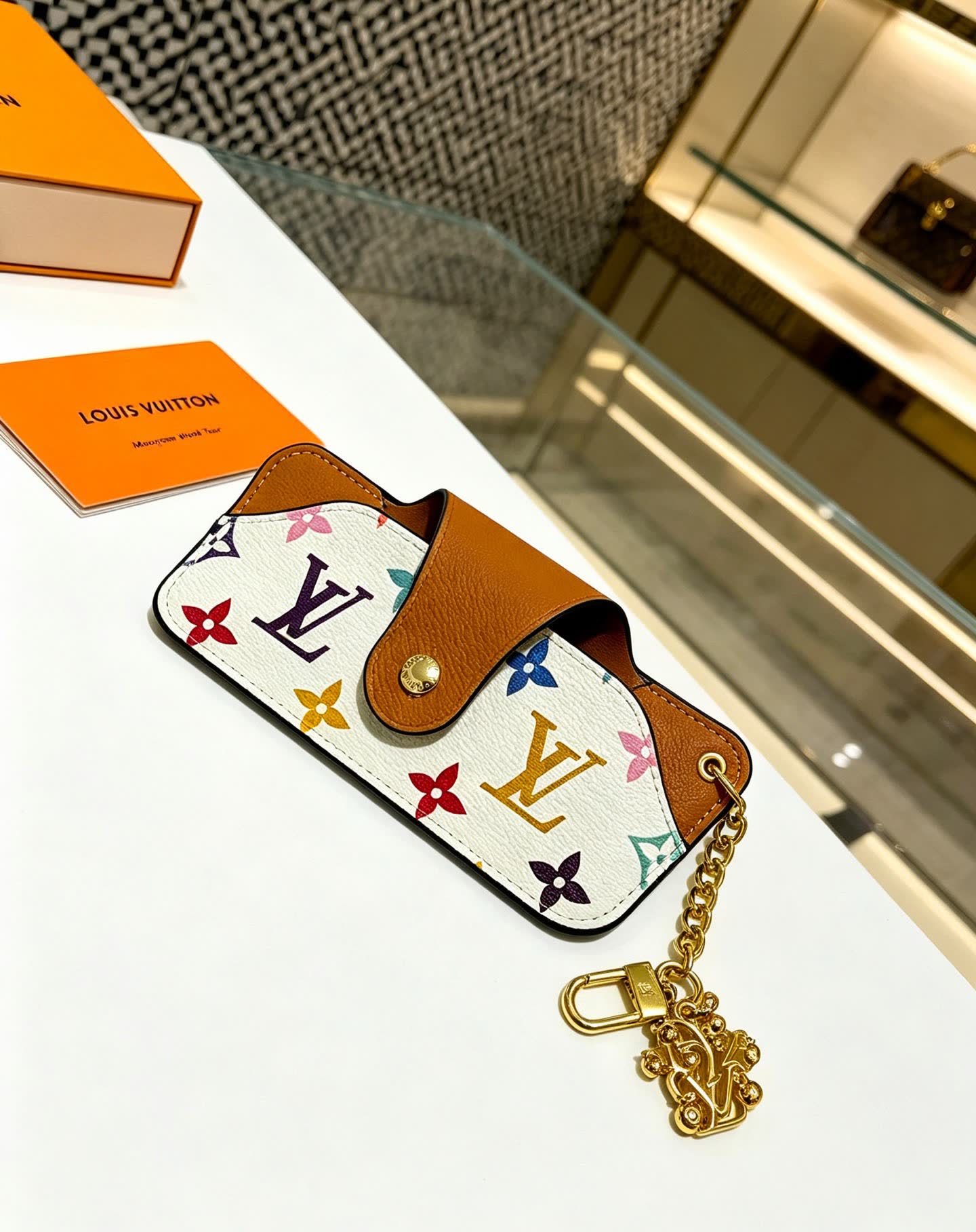 Louis Vuitton Keychain, Monogram Multicolore Design